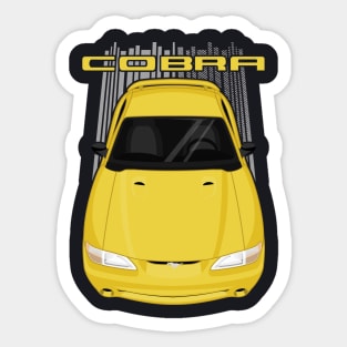 Mustang Cobra 1994 to 1998 SN95 - Yellow Sticker